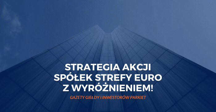 Strategia Akcji Spółek Strefy Euro z najwyższą stopą zwrotu wg Gazety Giełdy Parkiet